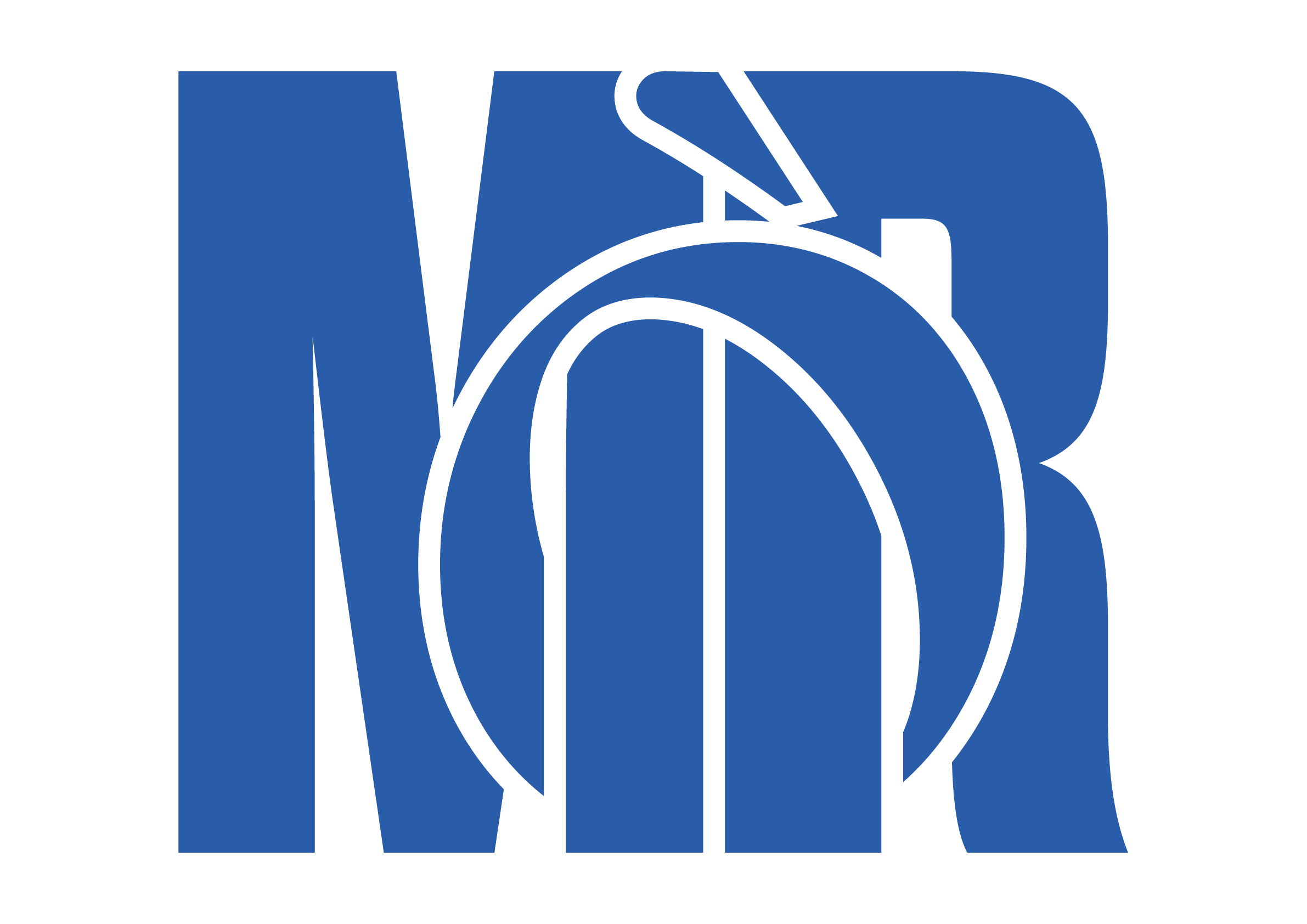 Mòr logo mark blue